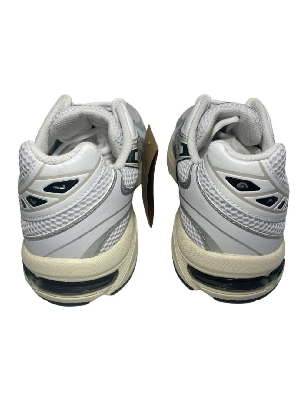 Asics Gel-1130 White/Cloud Grey Running Athletic Shoes Men's 10 Wmn's 11.5 NWB - Picture 8 of 11